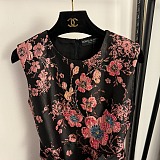 Strapless Jacquard  Dress