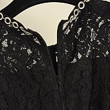 Lace Patchwork Long Dress