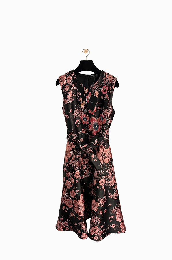 Strapless Jacquard  Dress
