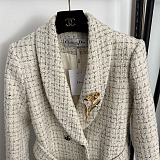 Tweed Trench Coat