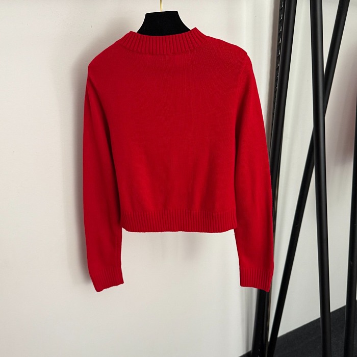 Logo Embroidered Pullover