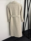 Tweed Trench Coat