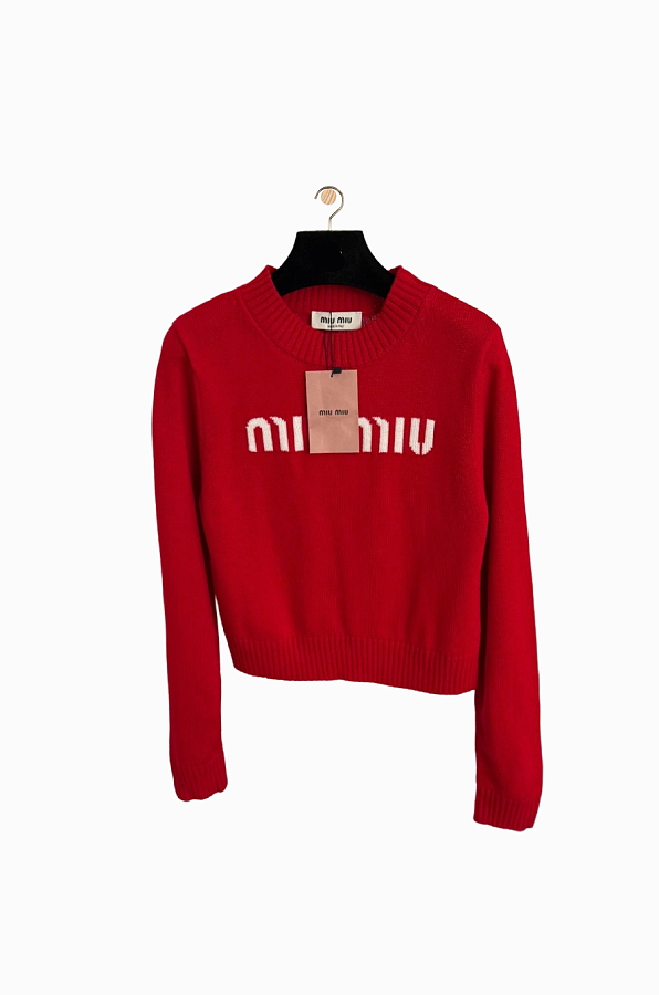 Logo Embroidered Pullover