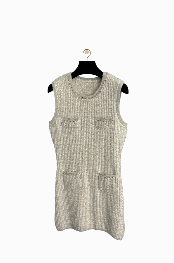 Strapless Knit Dress