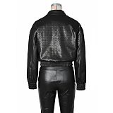 PU Leather Jacket(black)