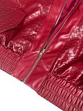 PU Leather Jacket(red)