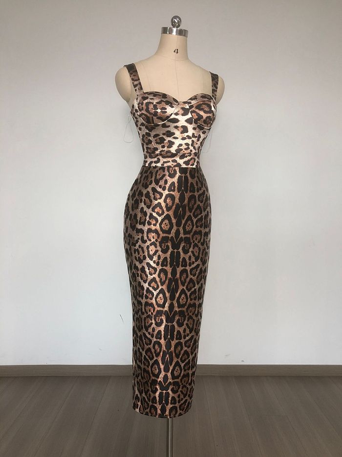 Leopard Maxi Dress