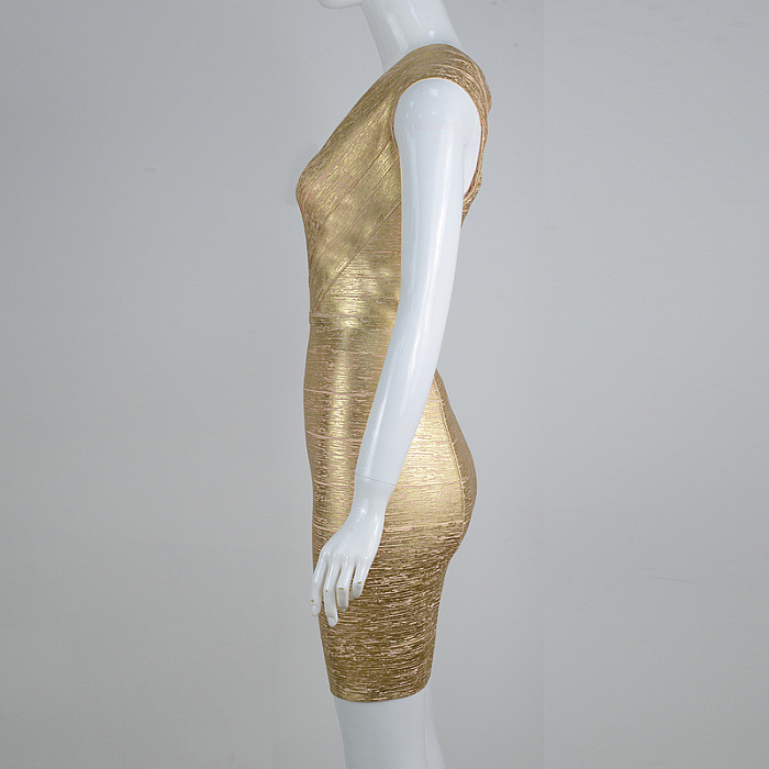 Bandage Dress(gold)