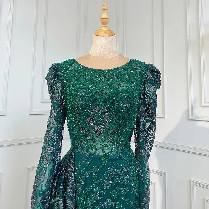 Floor-length Sequins Gown