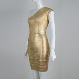 Bandage Dress(gold)