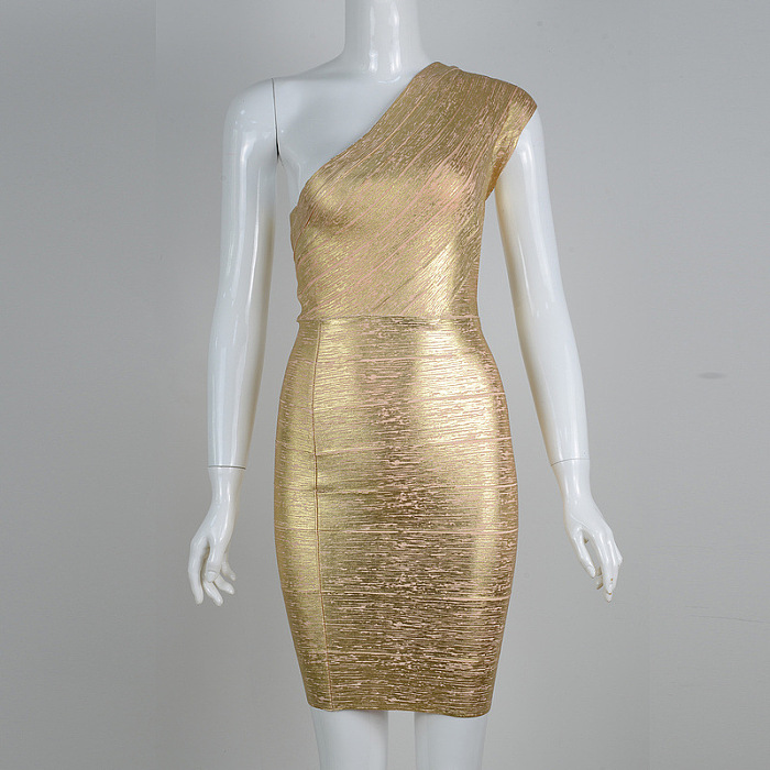 Bandage Dress(gold)