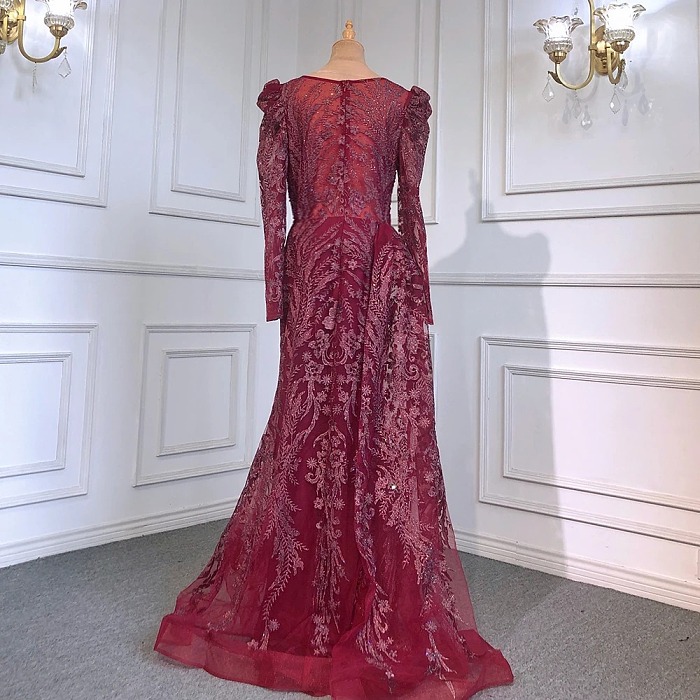 Floor-length Sequins Gown