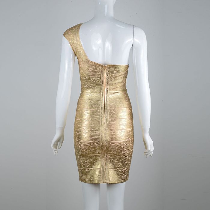 Bandage Dress(gold)