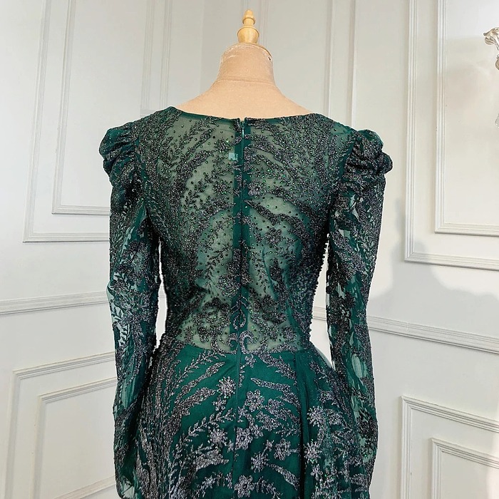 Floor-length Sequins Gown