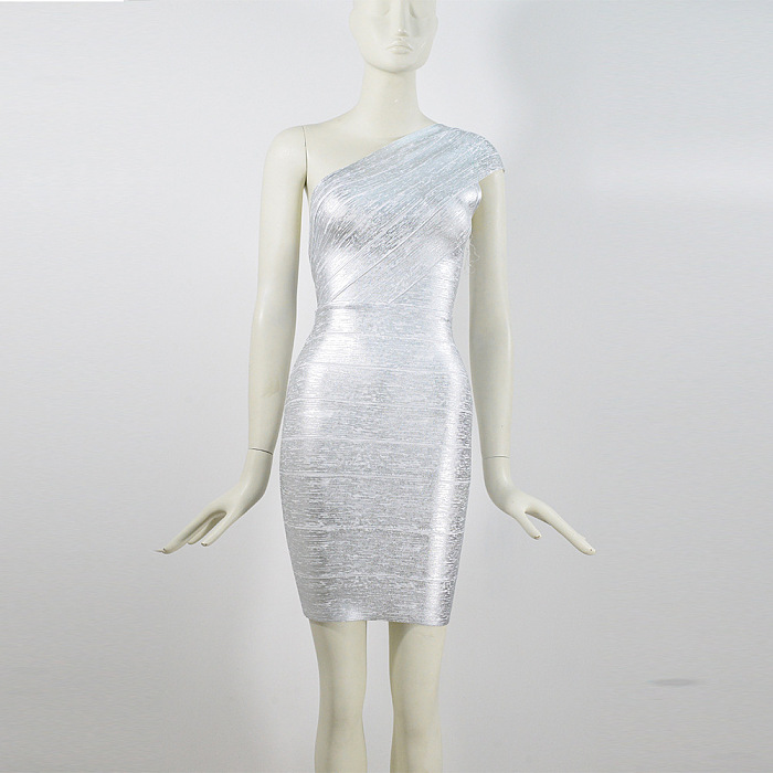 Bandage Dress(silver)