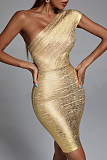 Bandage Dress(gold)