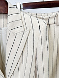 Stripe  Blazer and Trousers Set