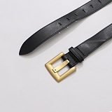 Belted Leather Jacket