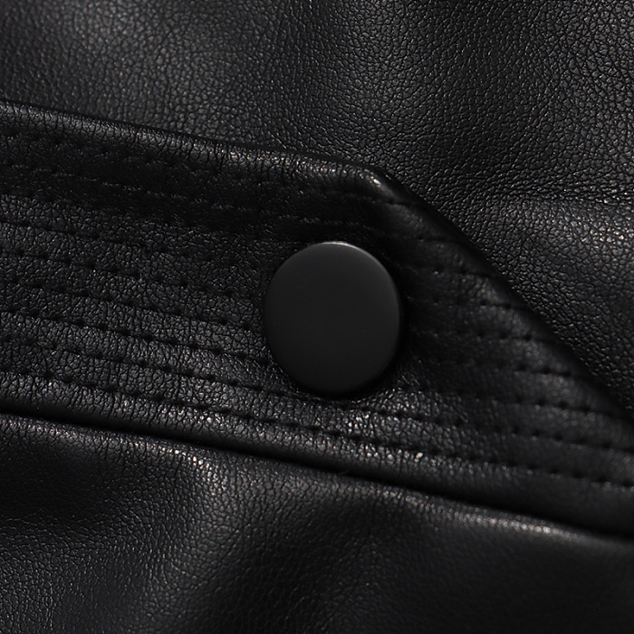 Belted Leather Jacket