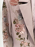 Blazer Suit in Flower Details