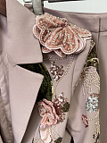Blazer Suit in Flower Details