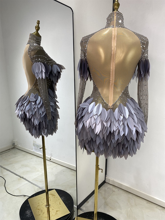 Leaves Party Dress