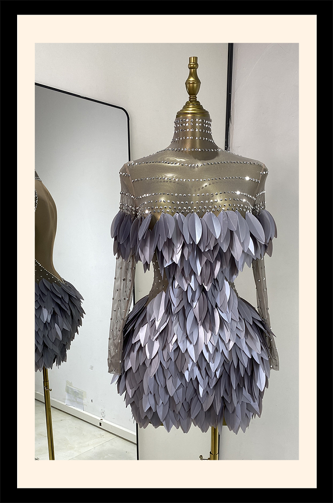 Leaves Party Dress