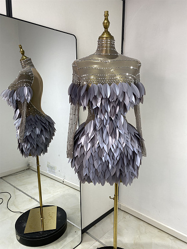 Leaves Party Dress