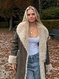 Oversize Fur Coat