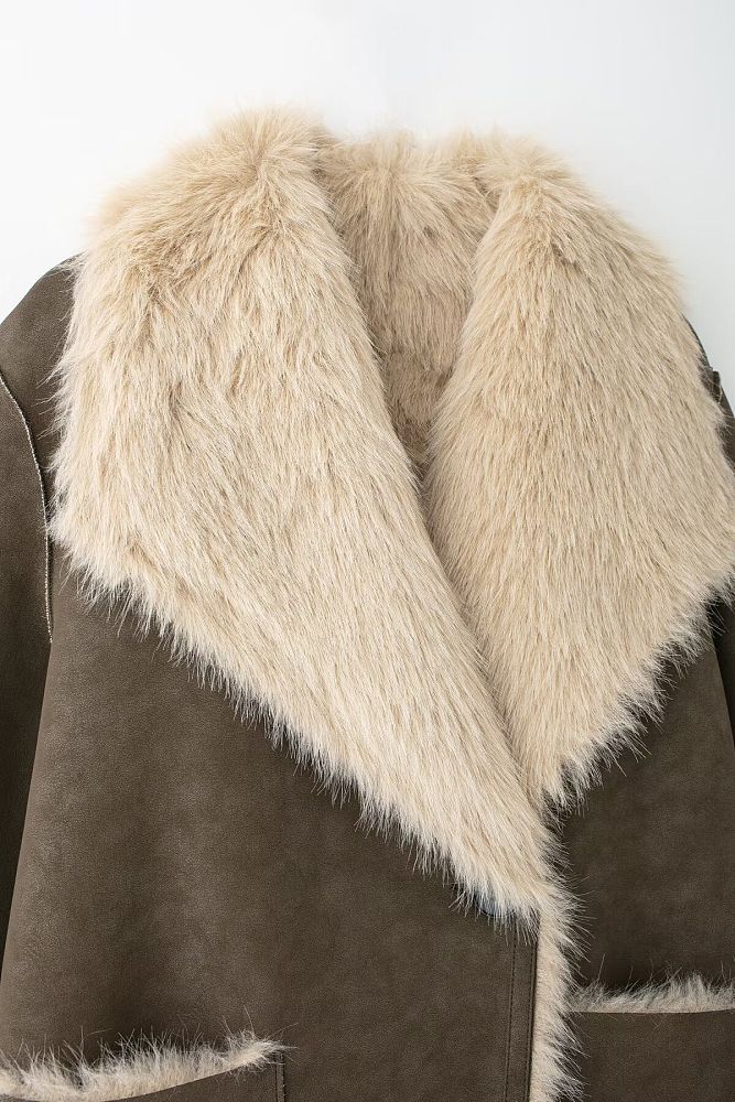 Oversize Fur Coat
