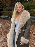 Oversize Fur Coat
