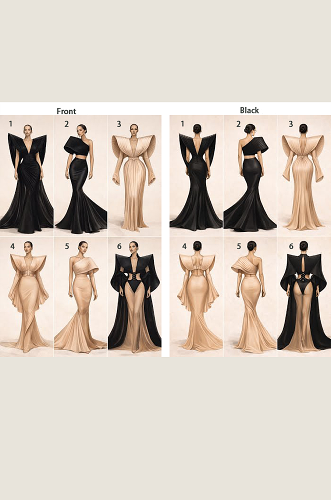 Custom-make Gown