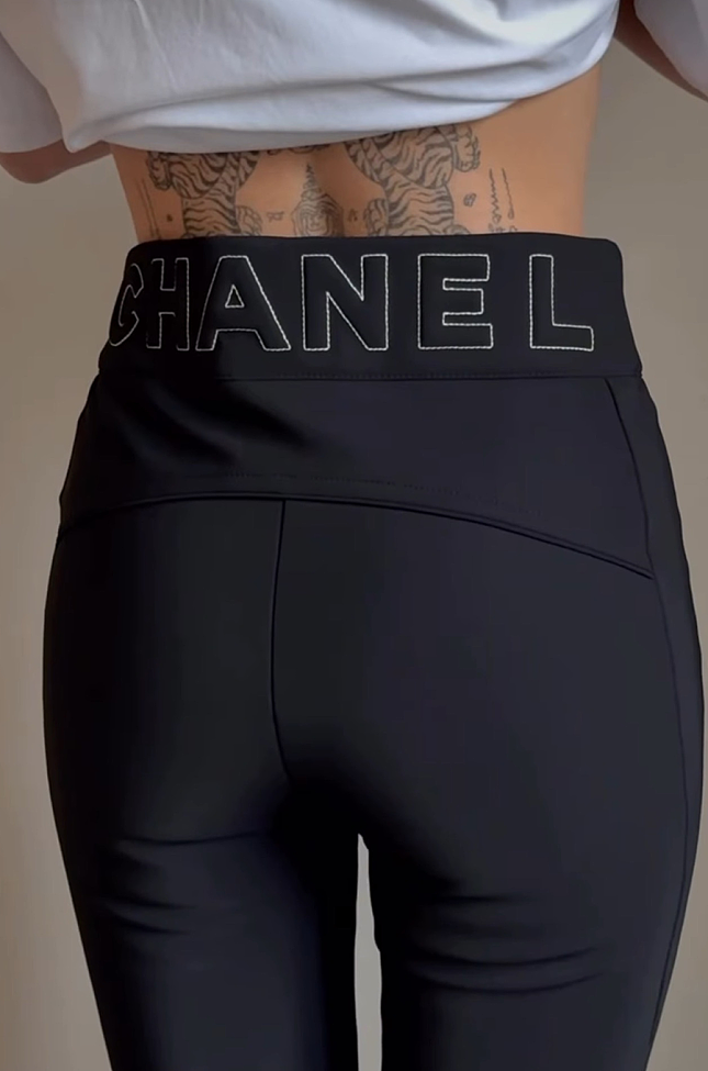 Zipped Pencil Pants