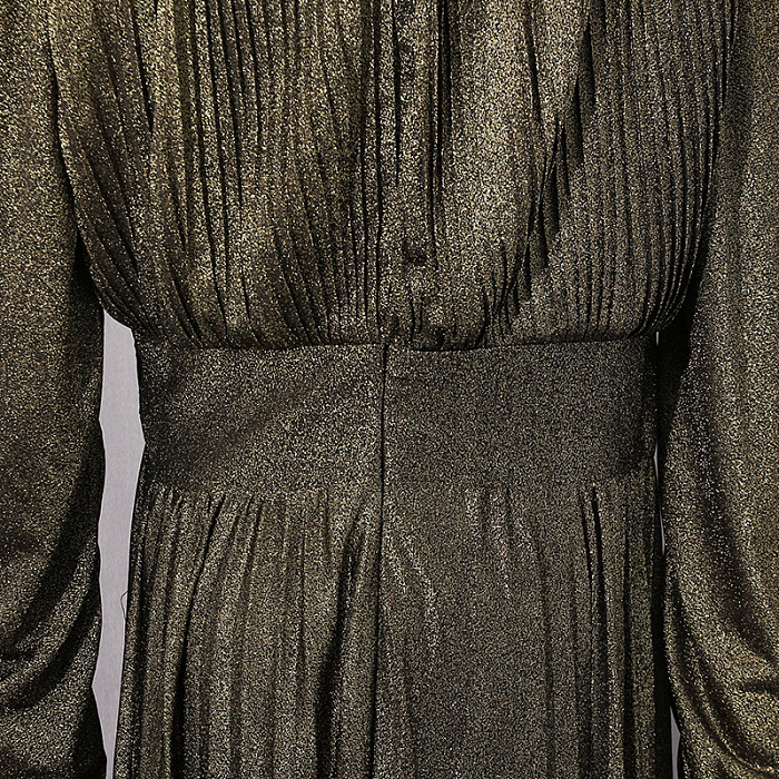 Pleated Maxi Dress