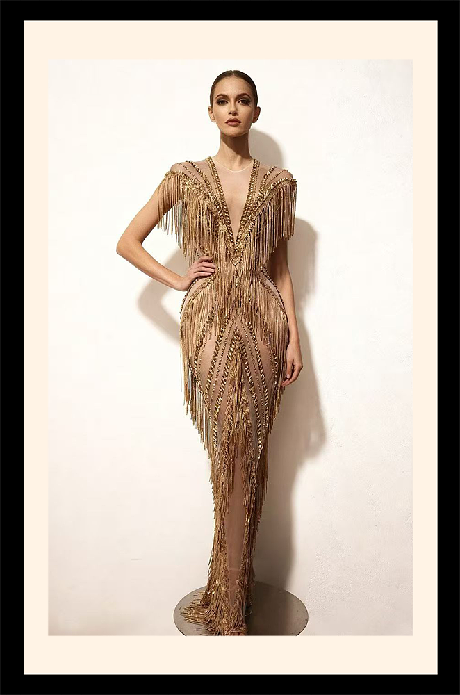 Fringes Party Dress
