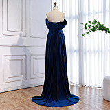 Velvet Floor-length Gown