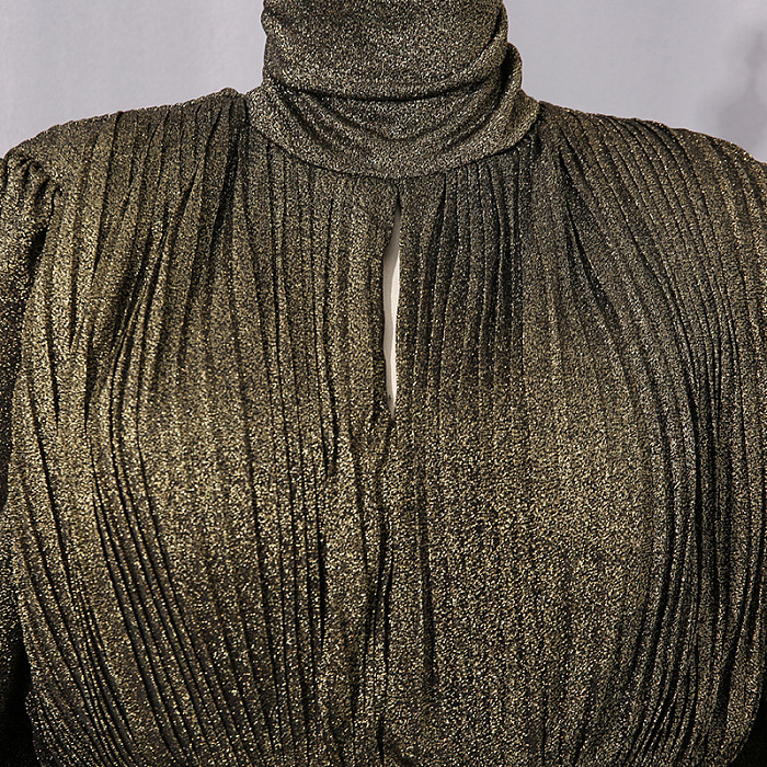 Pleated Maxi Dress