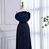 Velvet Floor-length Gown