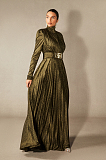 Pleated Maxi Dress