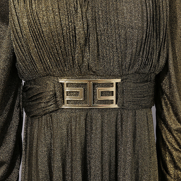 Pleated Maxi Dress