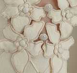 Elegant Embroidered Mini Dress