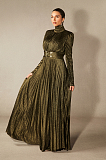Pleated Maxi Dress