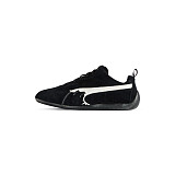 Speedcat Suede Balenciaga in Black/white