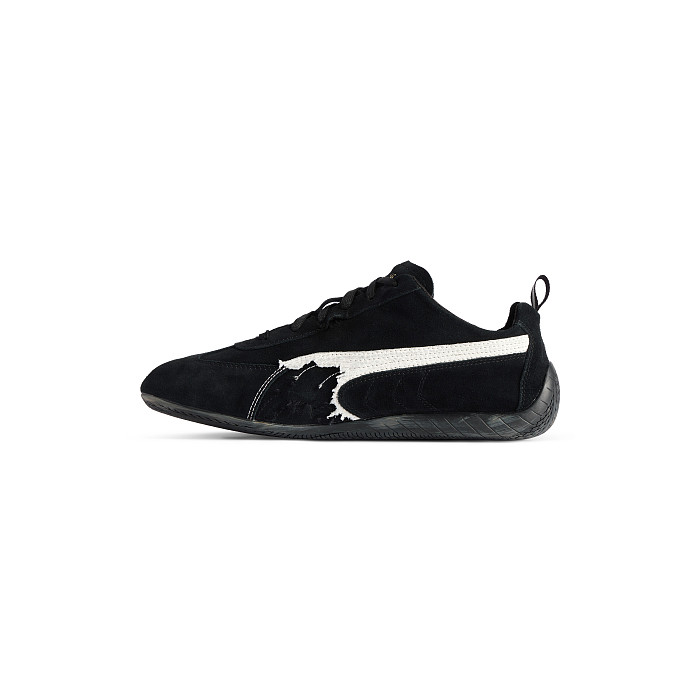 Speedcat Suede Balenciaga in Black/white