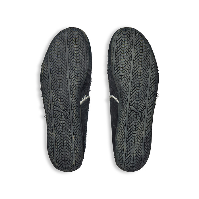 Speedcat Suede Balenciaga in Black/white