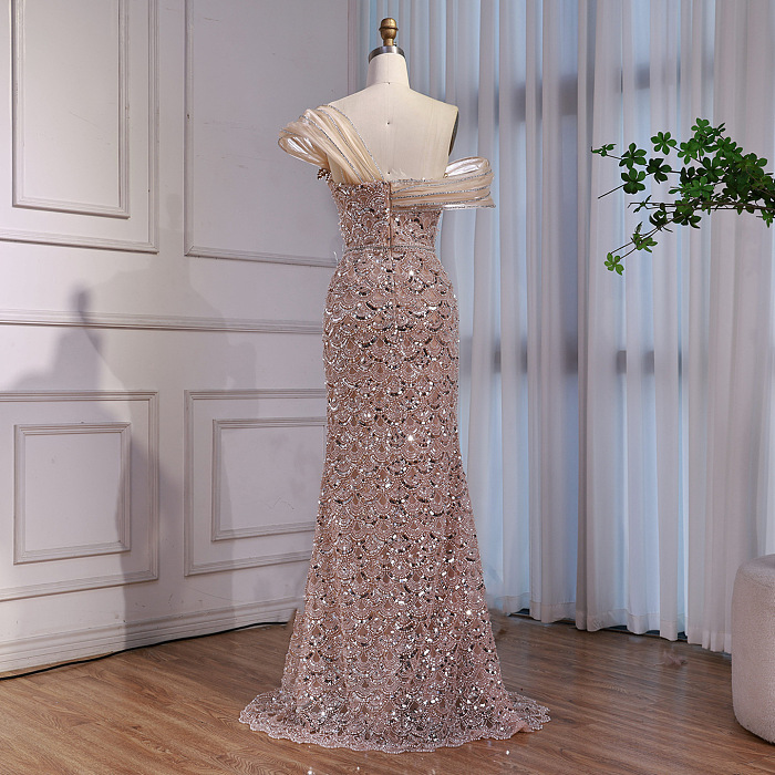 Beaded Gown Dress