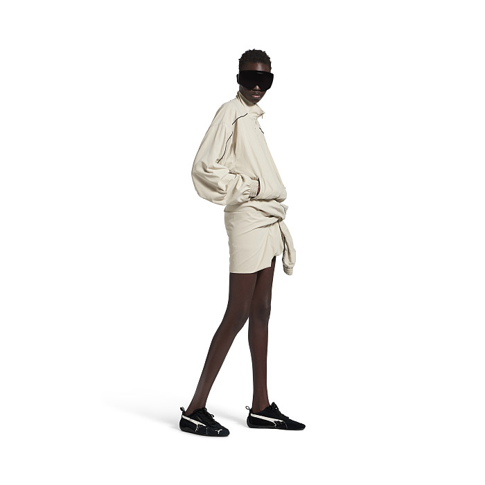 Speedcat Suede Balenciaga in Black/white