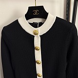 Gold Button Cardigan