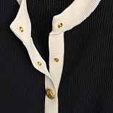 Gold Button Cardigan