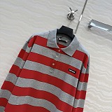 Striped Jersey Polo Shirt